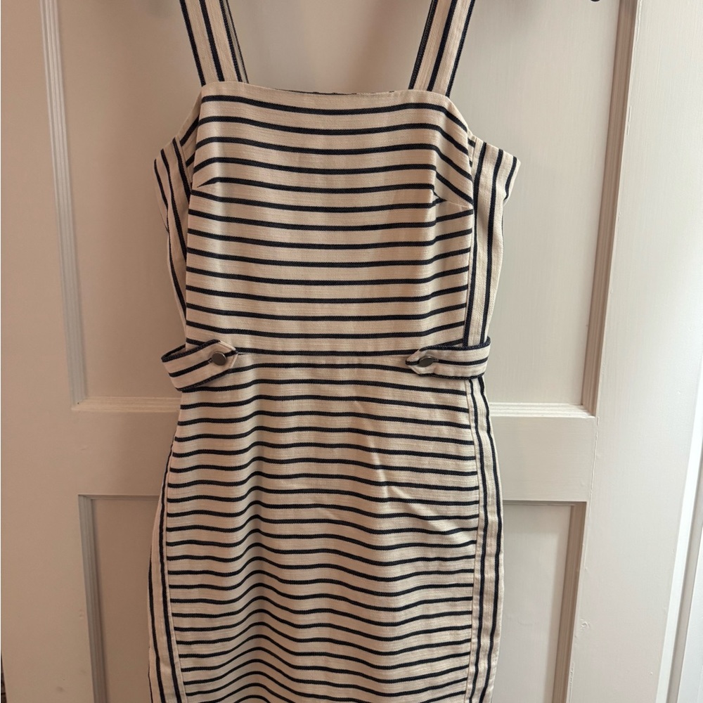 Striped Sleeveless Dress